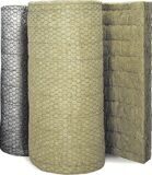 Маты прошитые проволокой, одна из сторон армирована металлической сеткой.