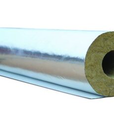 Негорючие фольгированные цилиндры из минеральной базальтовой ваты с защитным покрытием