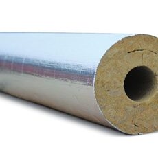 Фольгированные цилиндры из минеральной базальтовой ваты