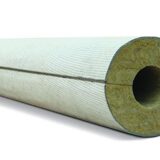 Цилиндры из минеральной базальтовой ваты для подземной изоляции с защитным покрытием